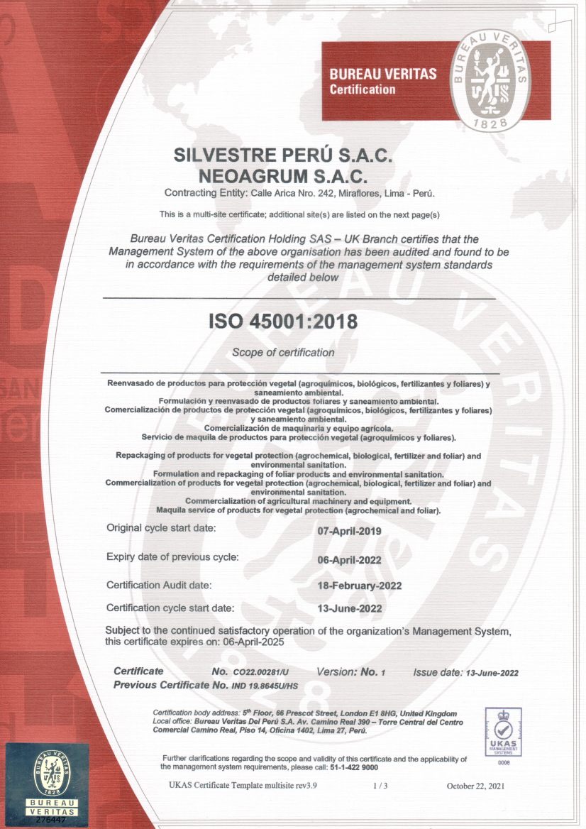 Certificado iso 2