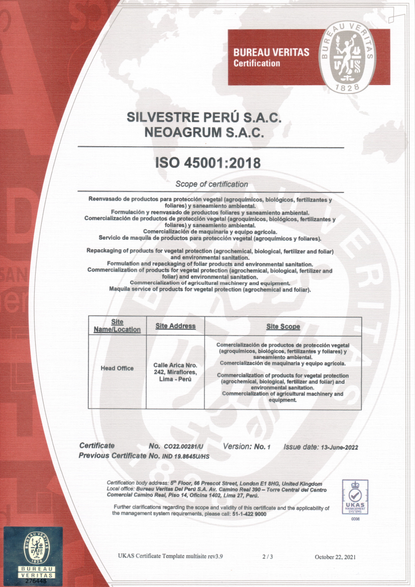 Certificado iso 3