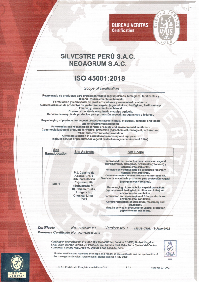 Certificado iso 4